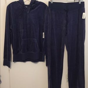 Old Navy Velour Tracksuit - with tags